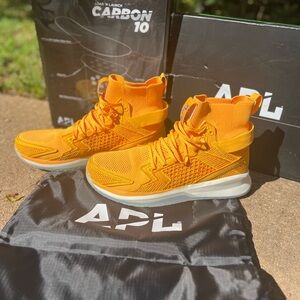 🆕 APL Men's Bright Orange Athletic Shoes Size 13